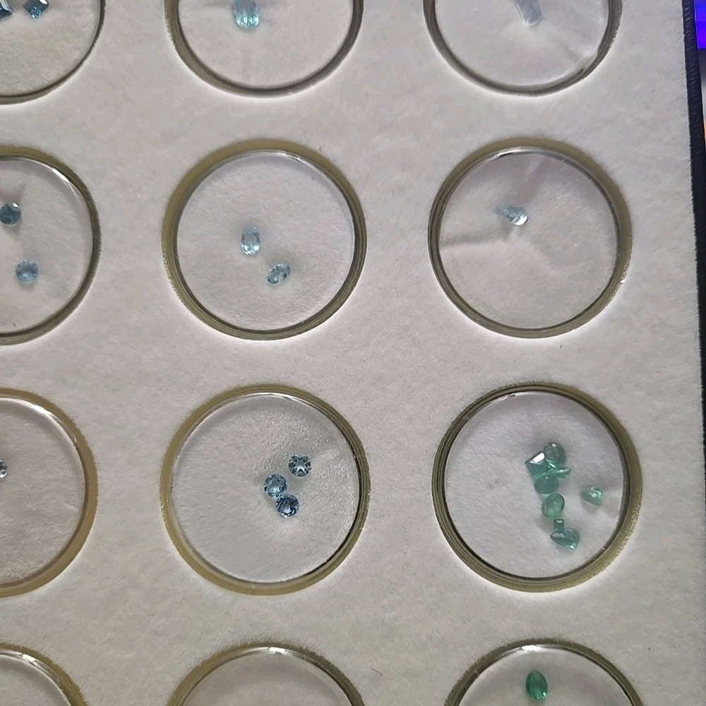 Assorted Cabochons - 64 Total Stones! Ruby, Emera… - image 3